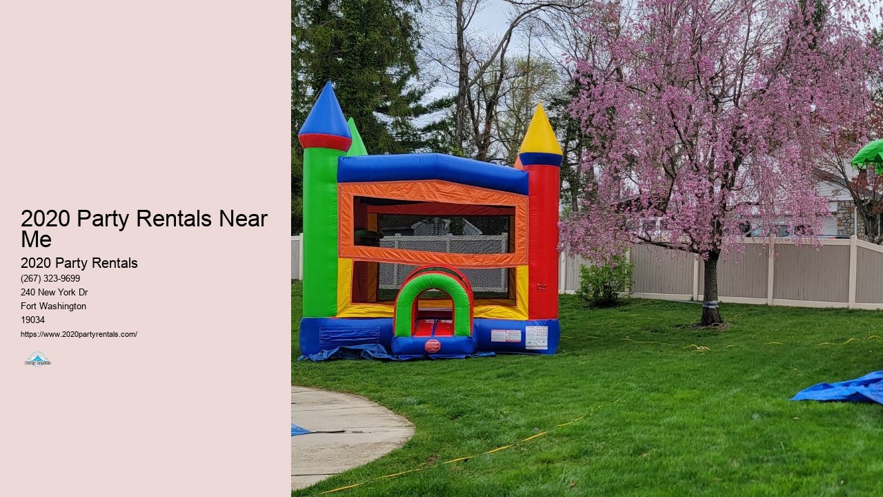 Party Rentals Near Me