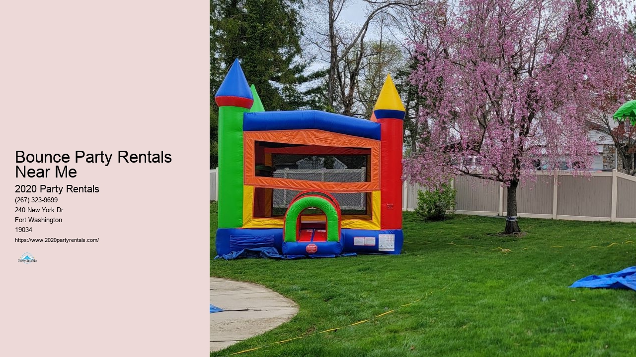 Inflatable Party House Rental