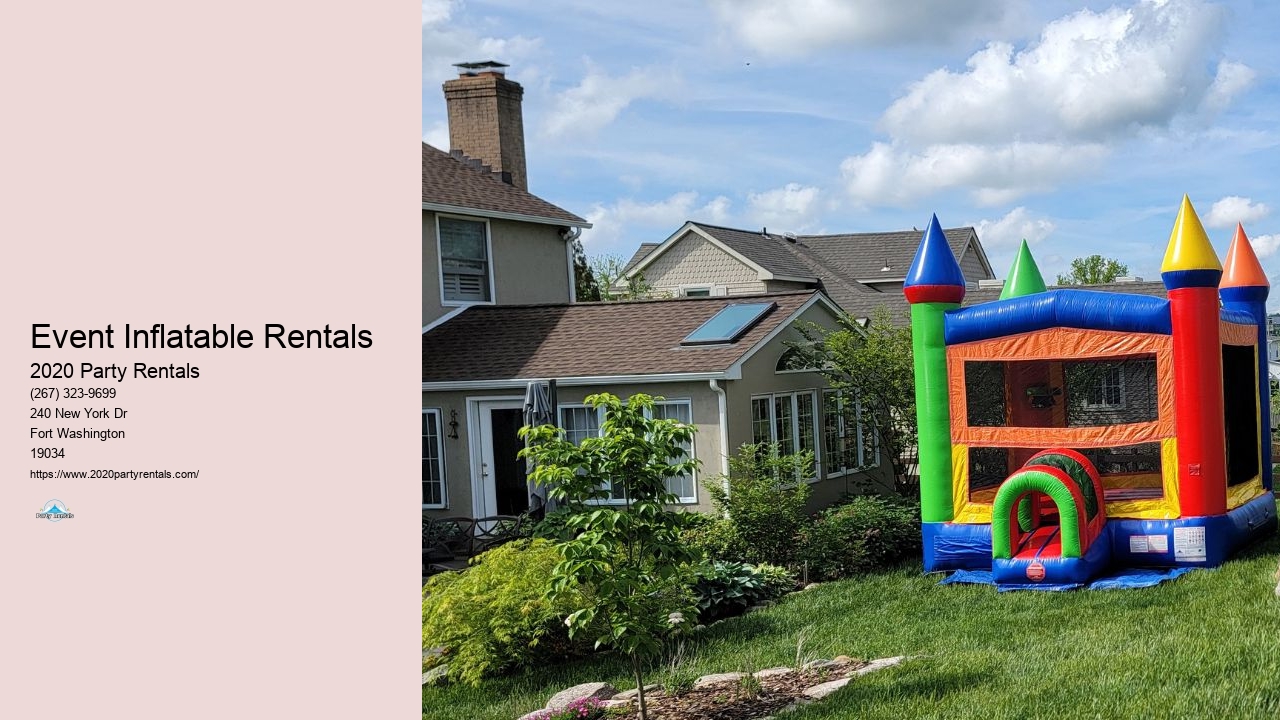 Part Time Rentals Inflatables