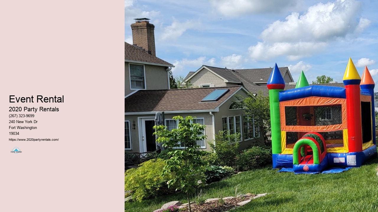 Party Rental Inflatable Obstacle Course