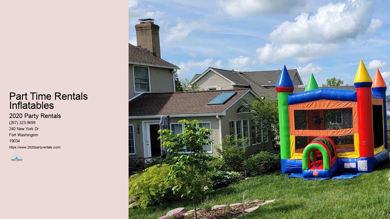 Party Rental Inflatable Obstacle Course